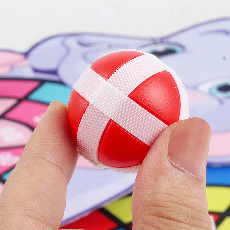 Montessori Throw Sport Slingshot Target Sticky Ball Dartboard Basketball Board Games Educational Children's outdoor toy Kid Game