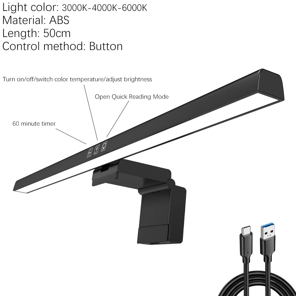 Barre Lumineuse Moniteur PC RGB Protection Yeux