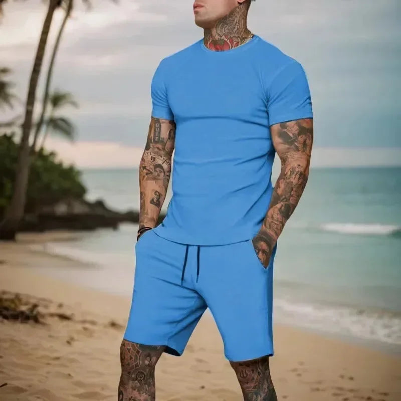 Ensemble T-Shirt Short Sport Outdoor