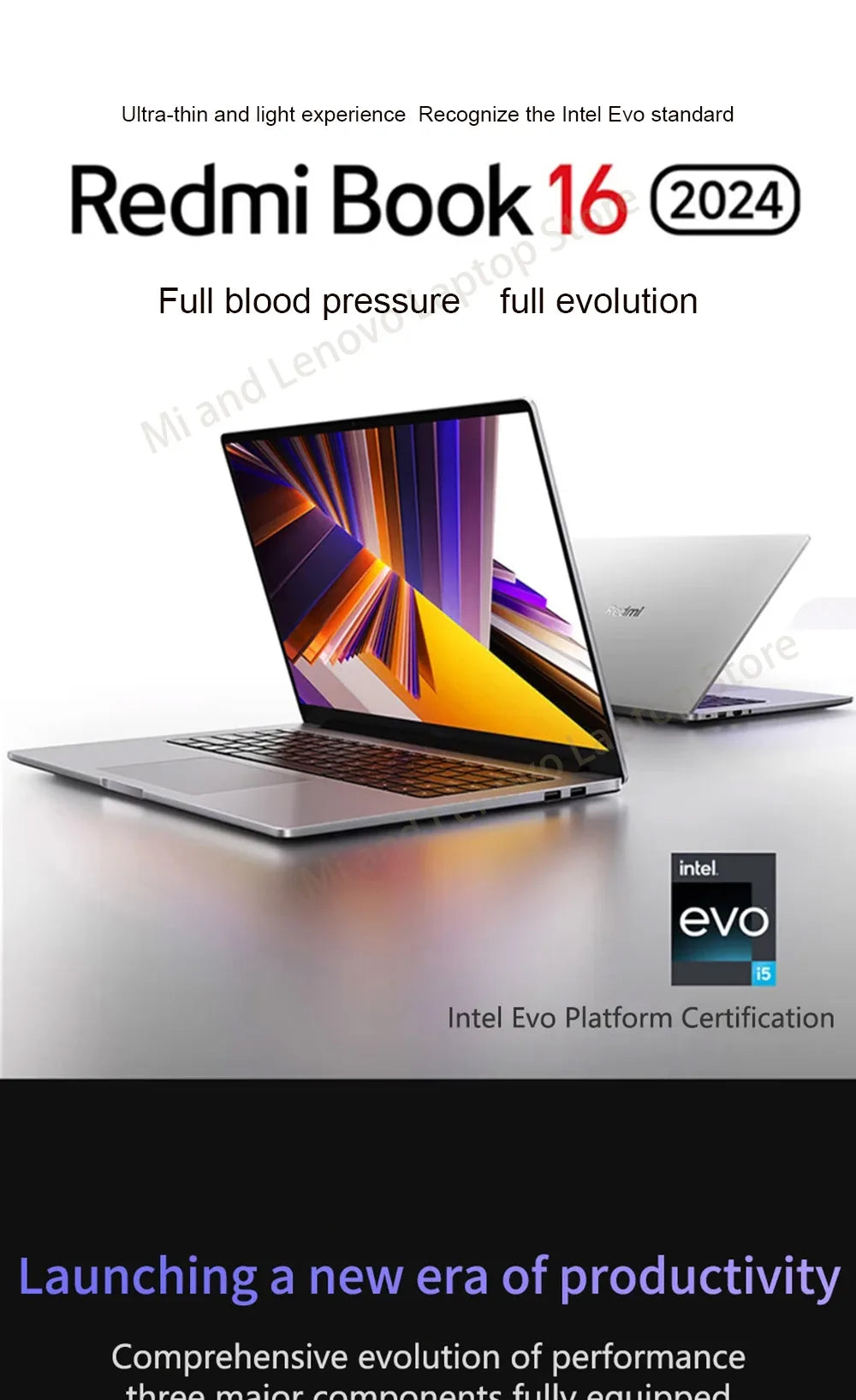 Xiaomi RedmiBook 16 2024 i5-13420H 16Go