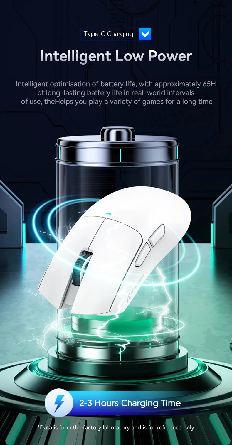 Souris Gaming Attack Shark X11 - Station de Charge RGB