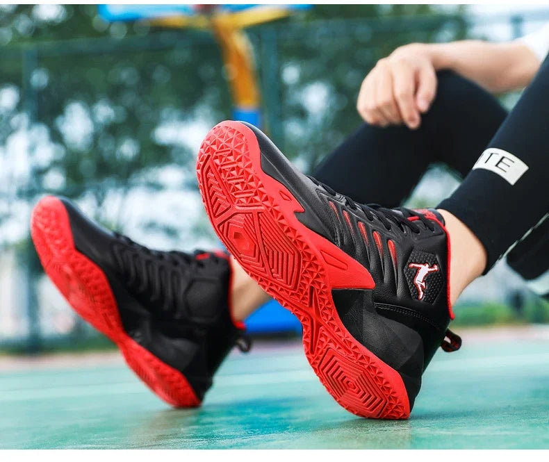 Basket Basketball Cuir Léger Waterproof