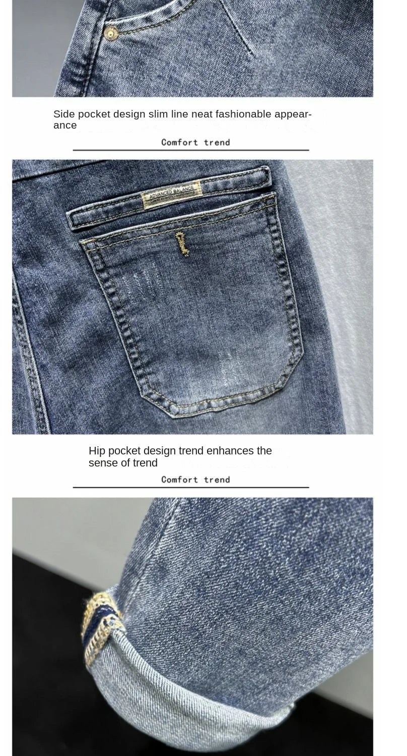 Jean Cargo Korean Tapered Baggy Washed