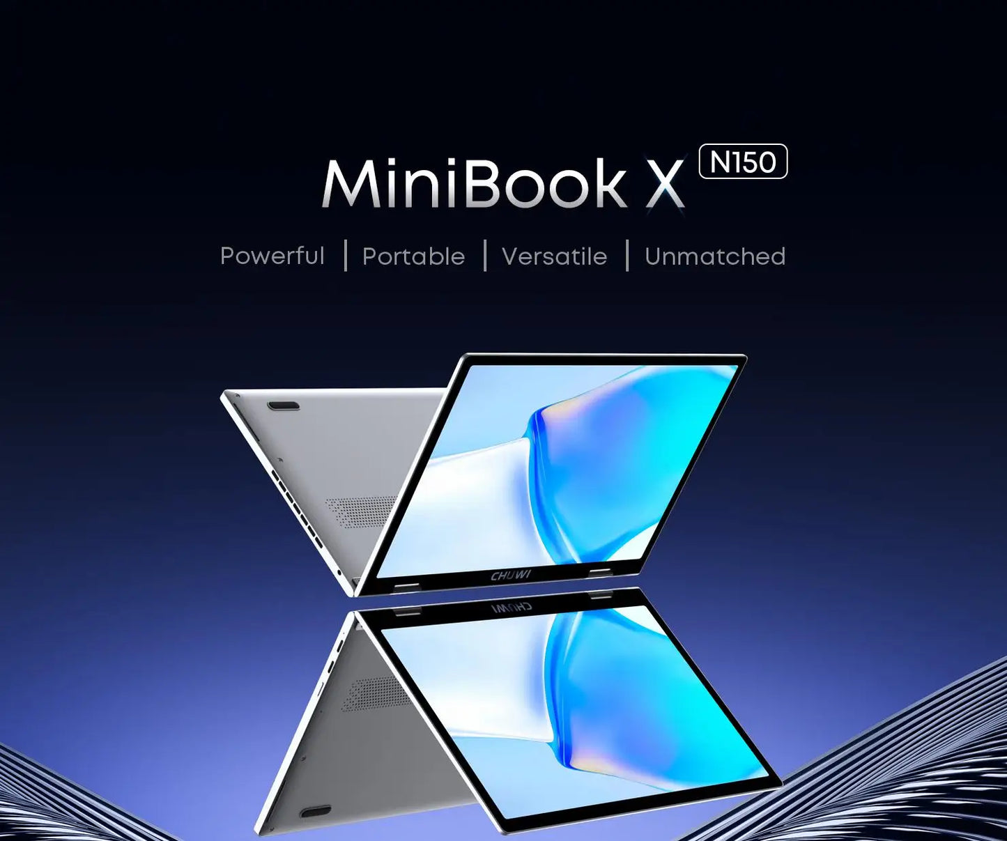 Laptop CHUWI MiniBook X 2en1 N150 16Go 512Go