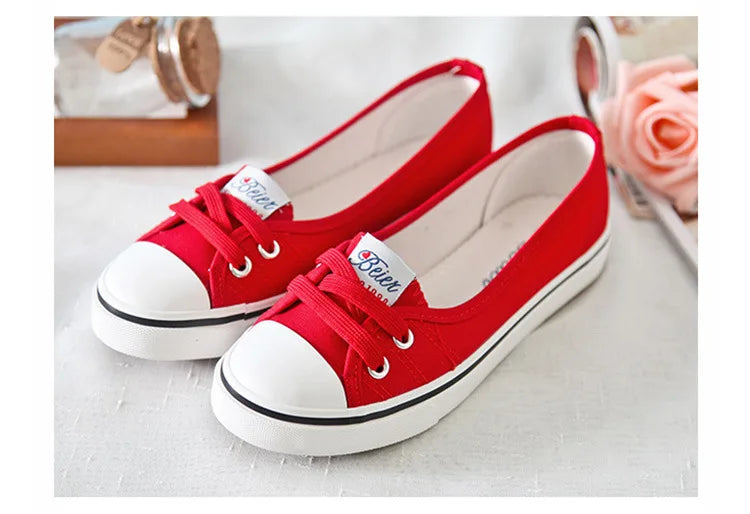 2023Sneakers Shoes for Women Zapatillas Mujer Solid Sapatilha Feminina Zapatilla Tenis Feminino Lace-up White Chaussures Plates