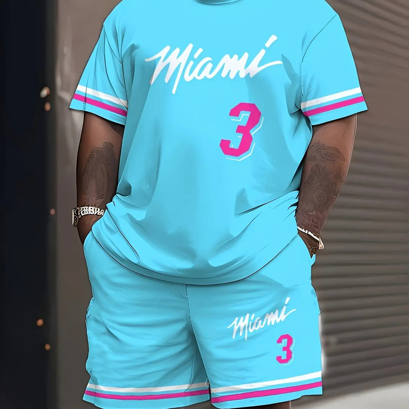 Ensemble Basket 2 Pieces Miami No.3