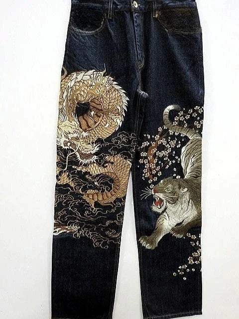 Jean Selvedge Indigo Naturel Retro Y2K