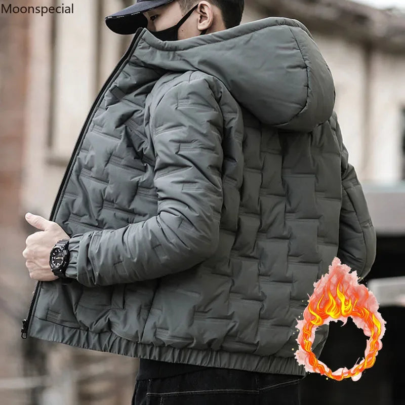Parka Coton Outdoor Capuche Homme Hiver