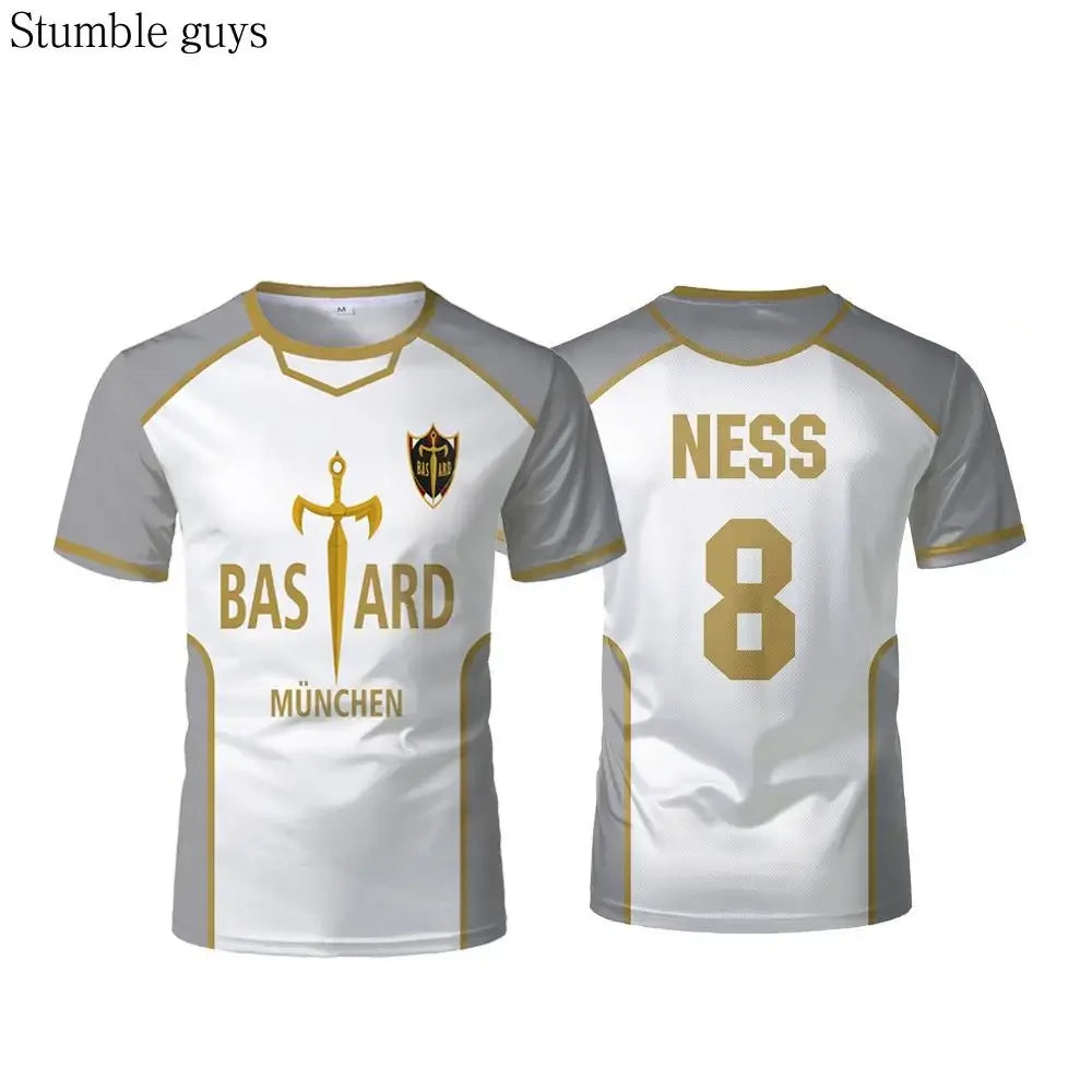 Maillot Anime Bastard München Blanc