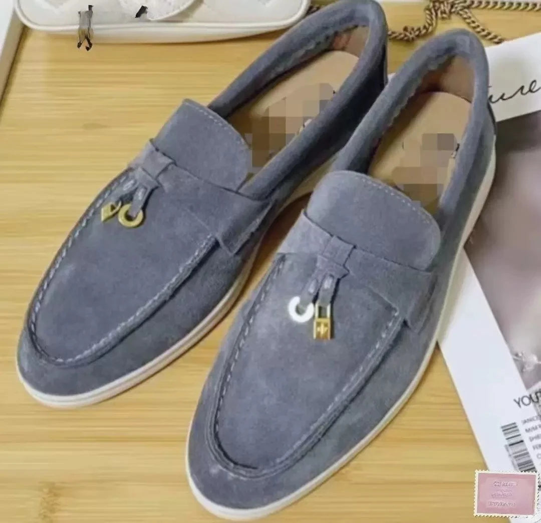 Femme chaussures aucun adulte autres femmes couture en caoutchouc appartements mocassins réel