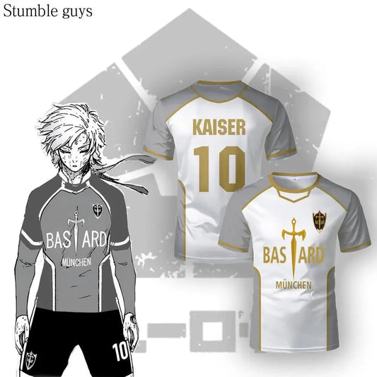 Maillot Anime Bastard München Blanc
