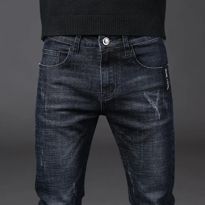 Jean Thermique Homme Fleece Hiver Droit