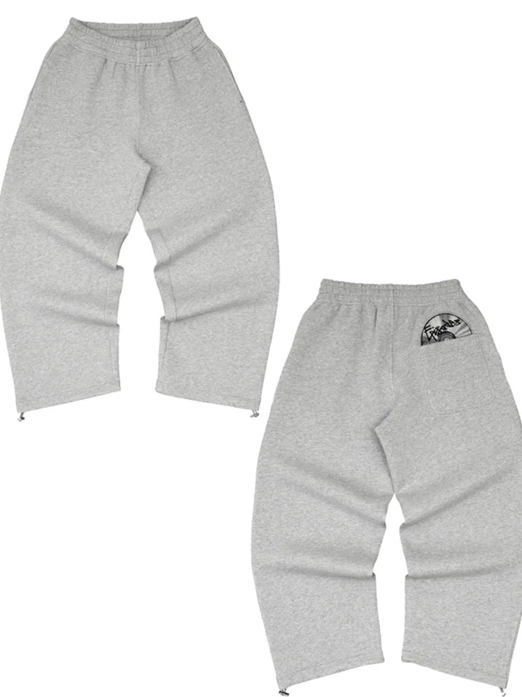 Ensemble Sport Y2K Harajuku Brodé Homme
