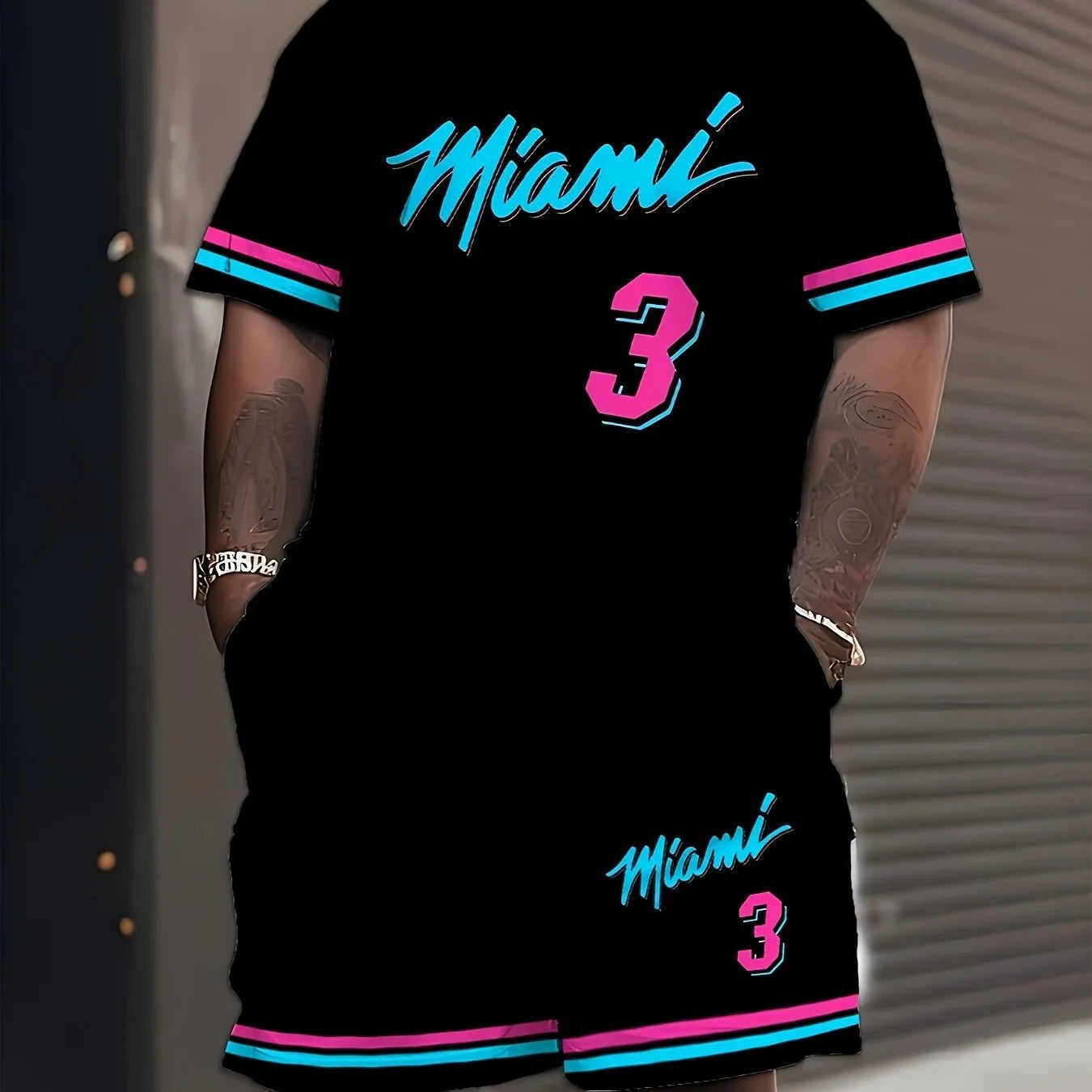 Ensemble Basket 2 Pieces Miami No.3