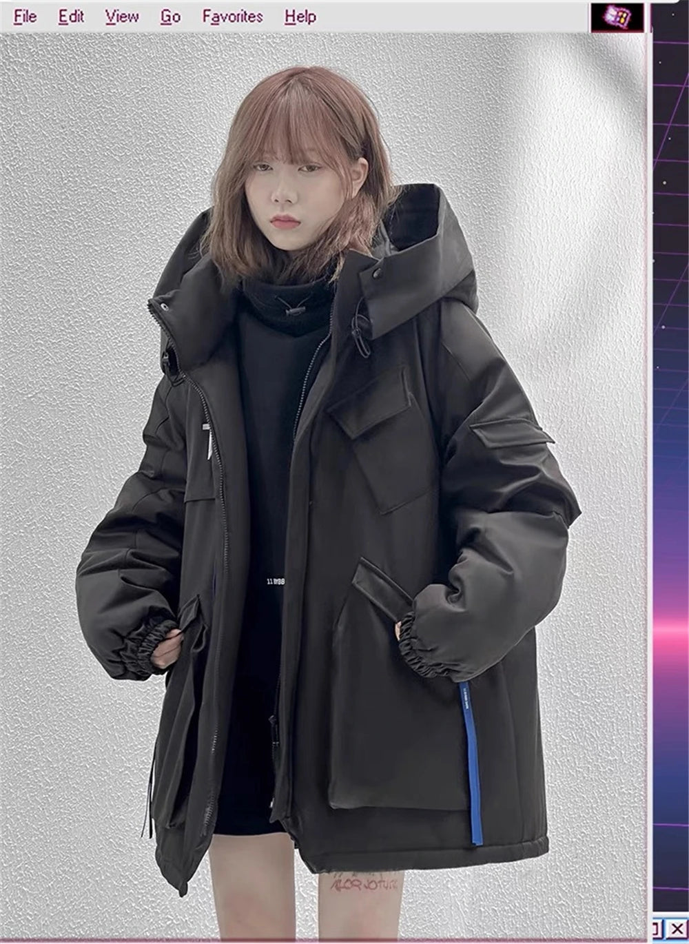 Parka BYBB Tactique Multi-Poches Mixte