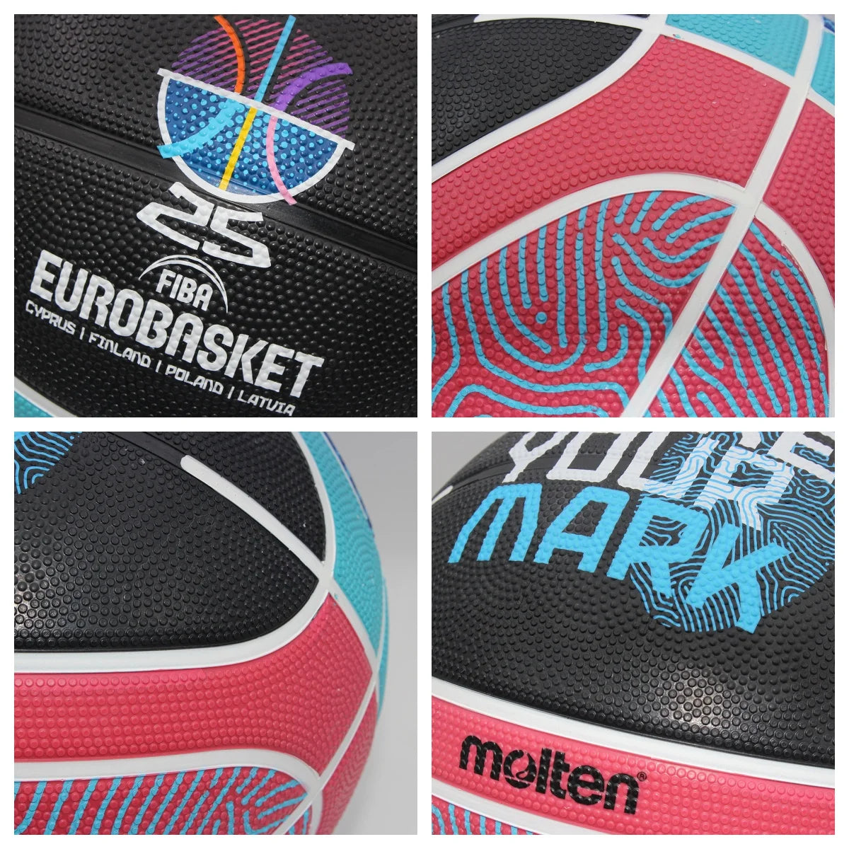 Ballon Molten "Pro Rubber" - Extérieur & Bitume