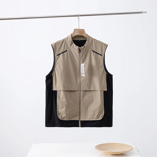 Vest, Rock Climbing, Hiking, Camping, Fishing, Outdoor Mountaineering, Traveling, Outing, Driving, Sports, Teenagers, Trend.Vest