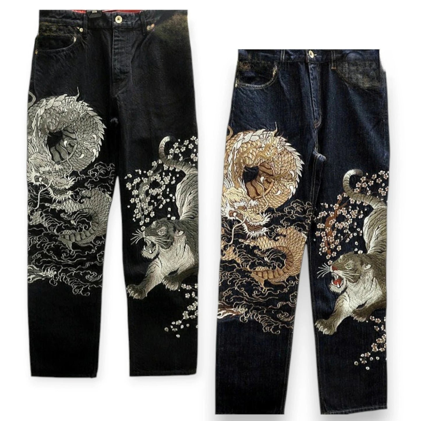 Jean Selvedge Indigo Naturel Retro Y2K