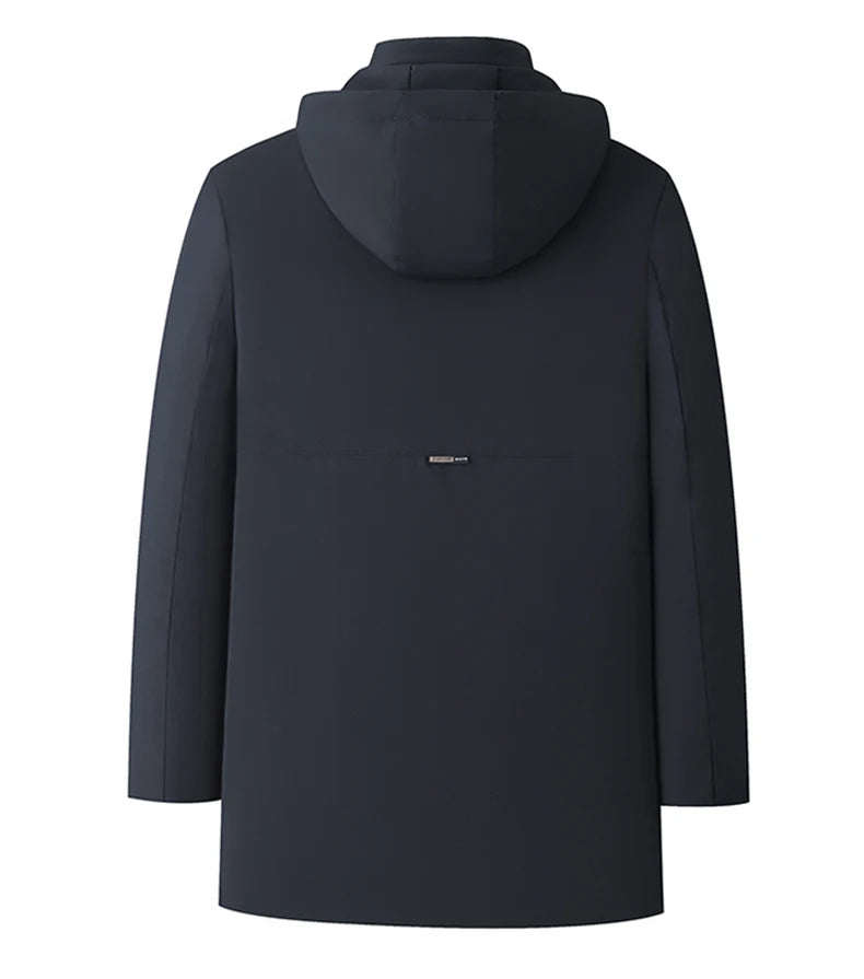 Parka Luxe Fleece Camel Homme Hiver