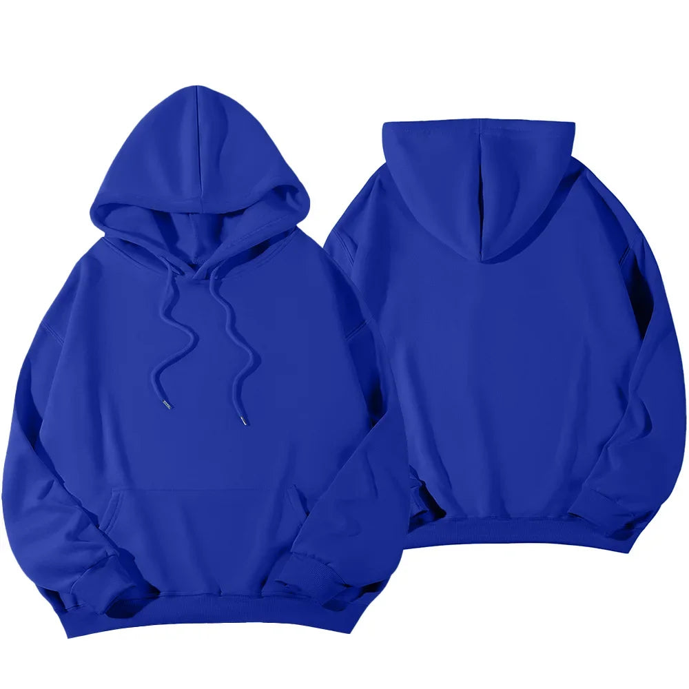 Hoodies for men and women 2026 autumn new item heavyweight American high street men's top plus size hooded pullover