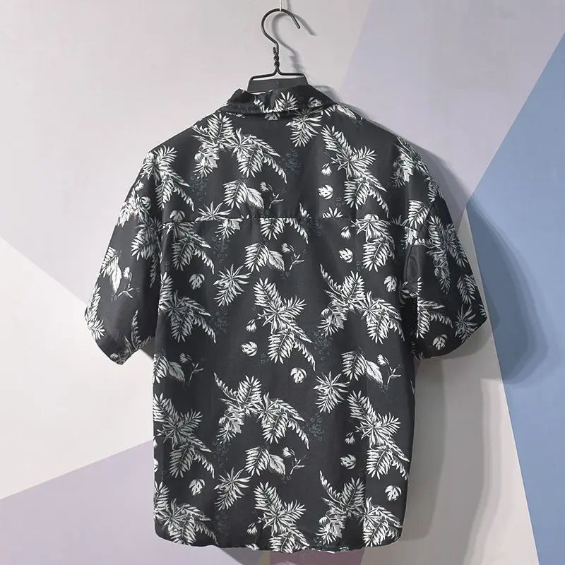 Chemise MC Homme Hip-Hop Geometrique