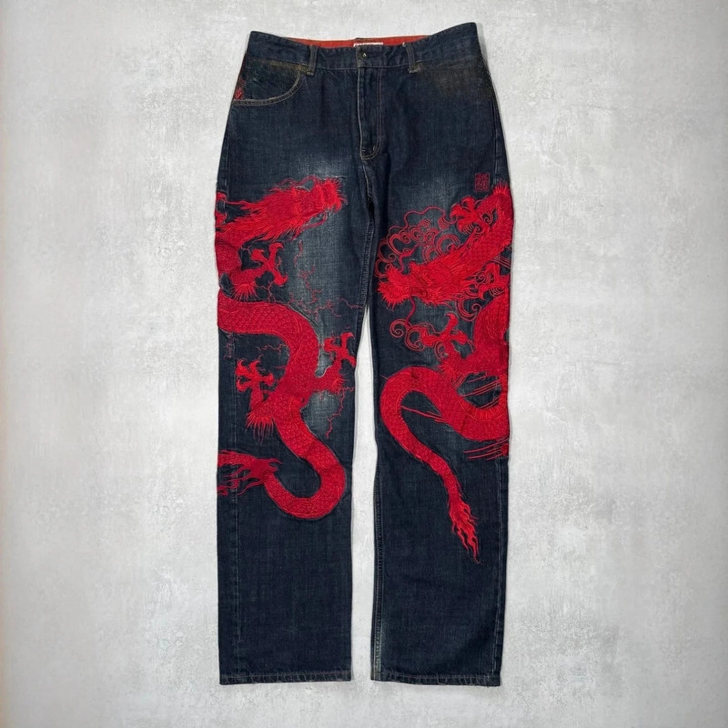 Jean Selvedge Indigo Naturel Retro Y2K