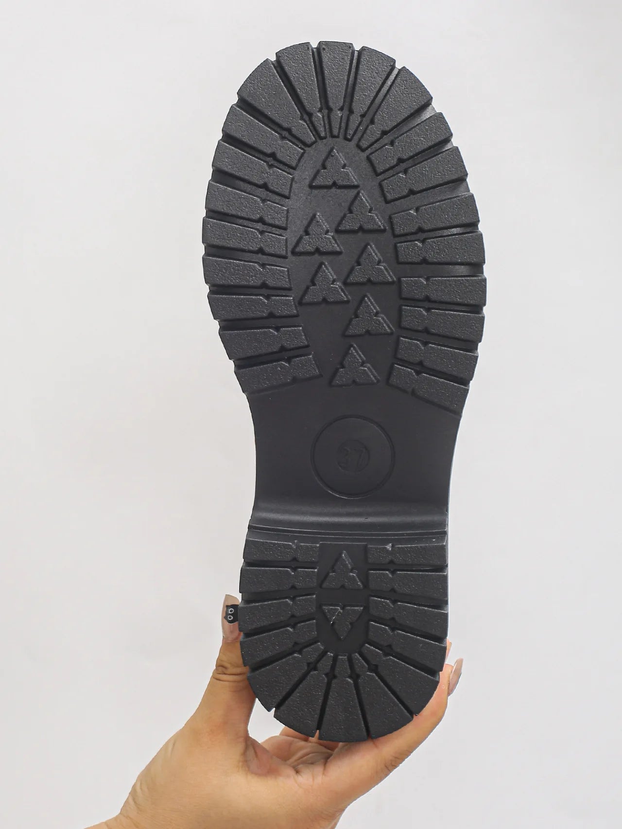 2025 Female Shoes Women Fashion Janes Round Toe Flats Loafers Oxfords Platform Casual Metal Chain Buckle Ladies Heels Black