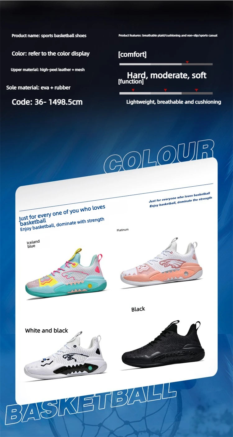 Chaussure Sport Basketball Professionnel Garçon