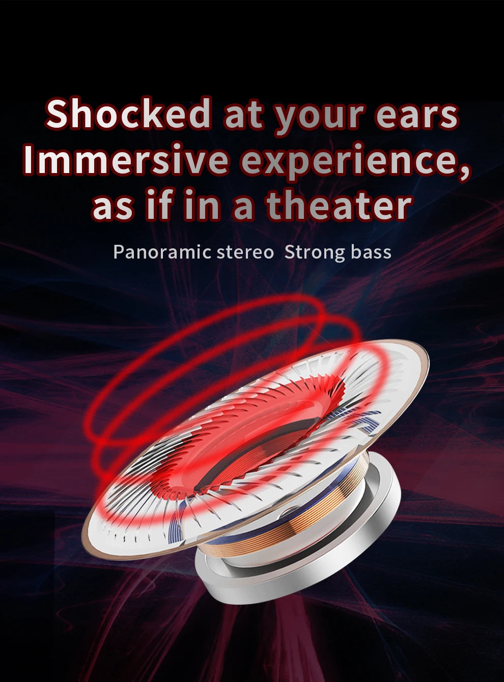 Écouteurs Hi-Fi QKZ AK6 - Basses Profondes