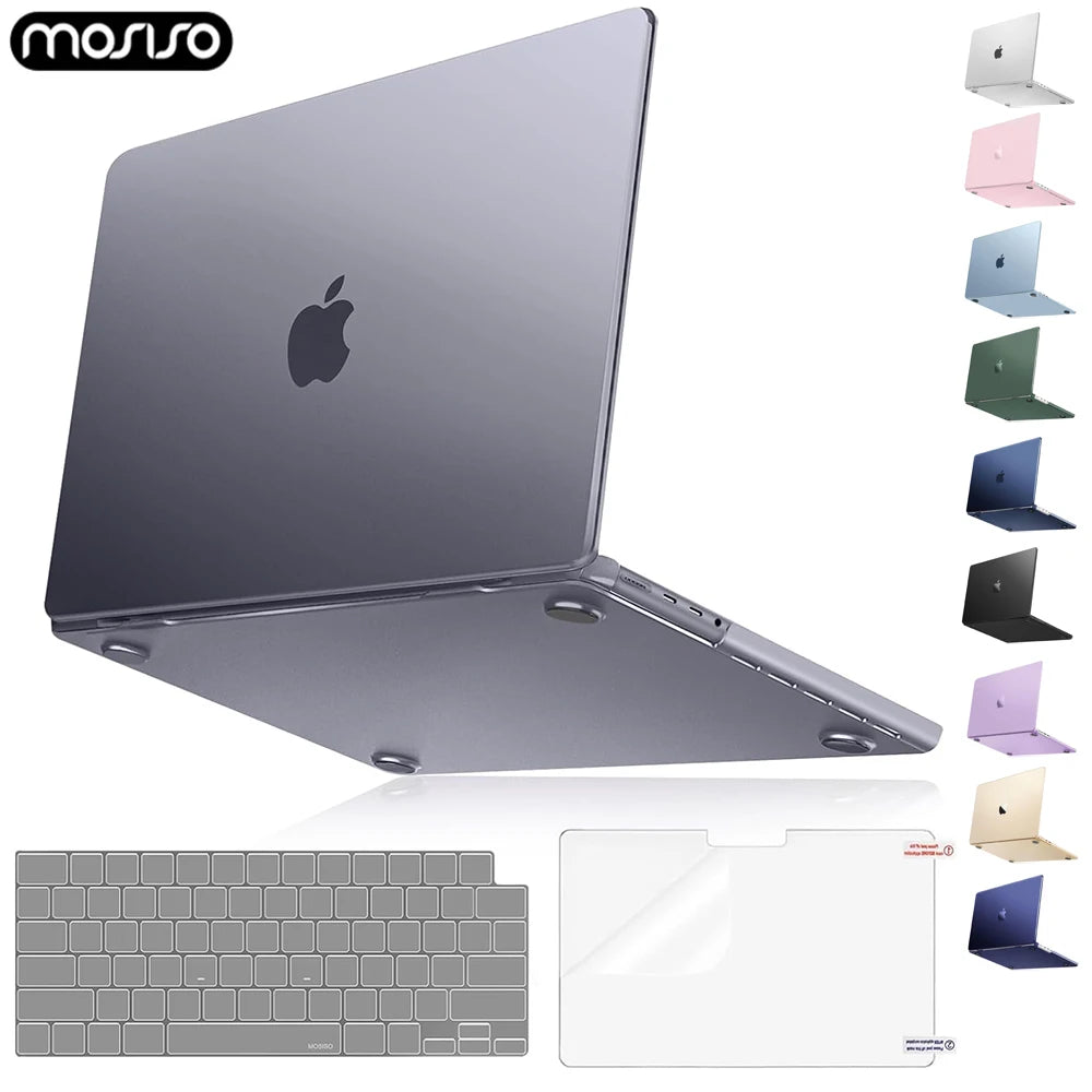 2025 Laptop Case For Macbook Pro Air 13.3 13.6 14 15 16 Inch A3240 A2681 A3241 A2179 A2338 A3112 A3186 Ultra thin Hard Shell
