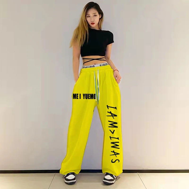 Pantalon Jazz Imprimé Ample Femme