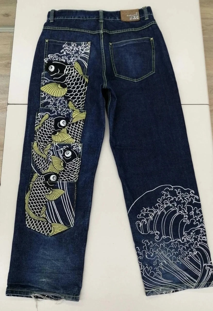 Jean Selvedge Indigo Naturel Retro Y2K