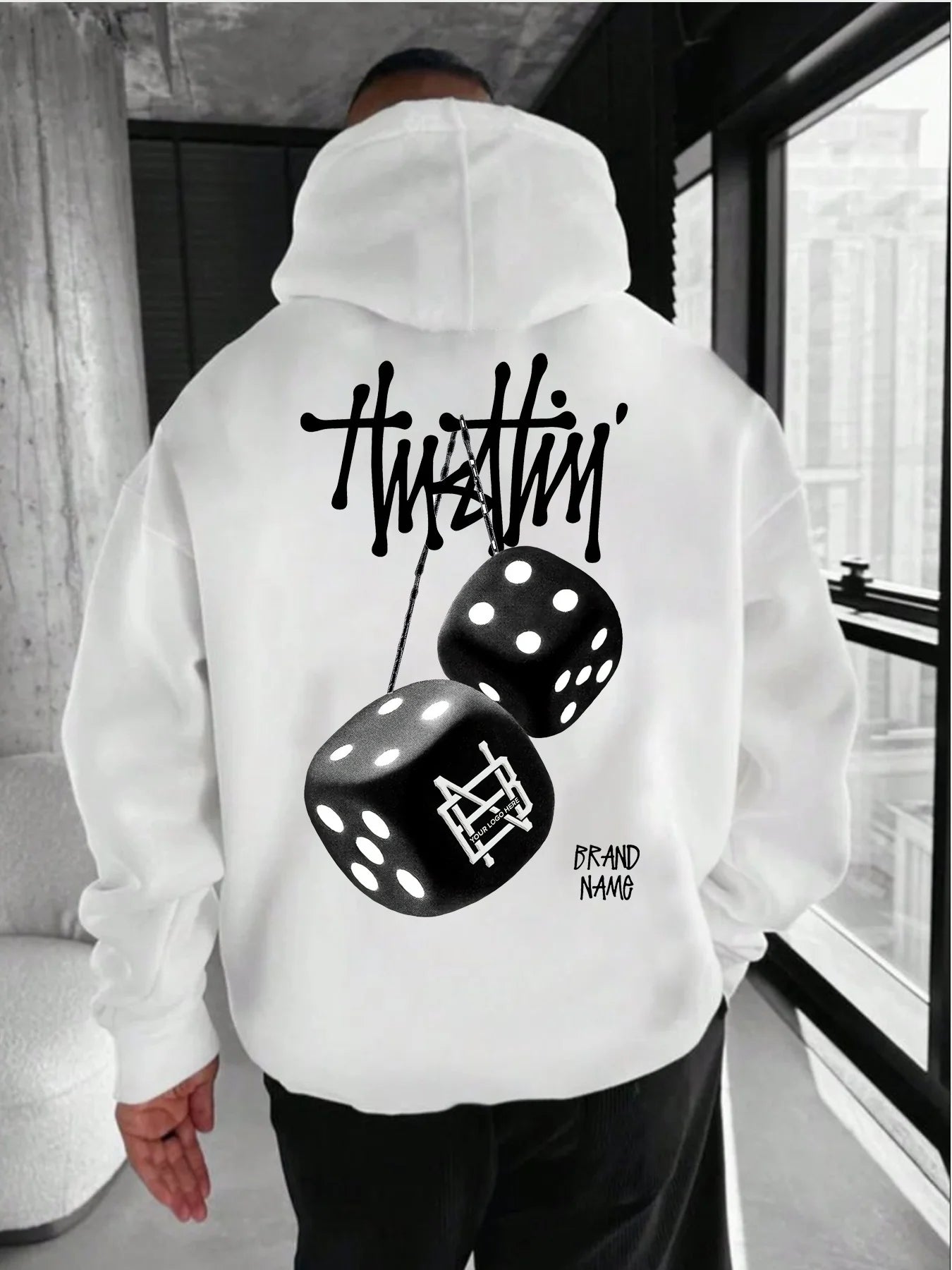 Hoodie Géométrique - Warm Winter Edition