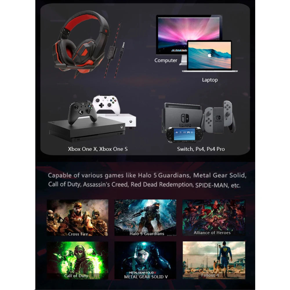 Casque Gaming NexDeal Pro - Micro Anti-Bruit