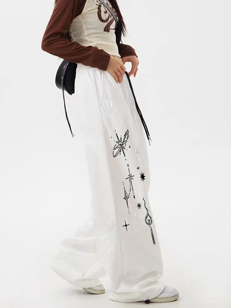 Pantalon Y2K Vintage Hip Hop Femme