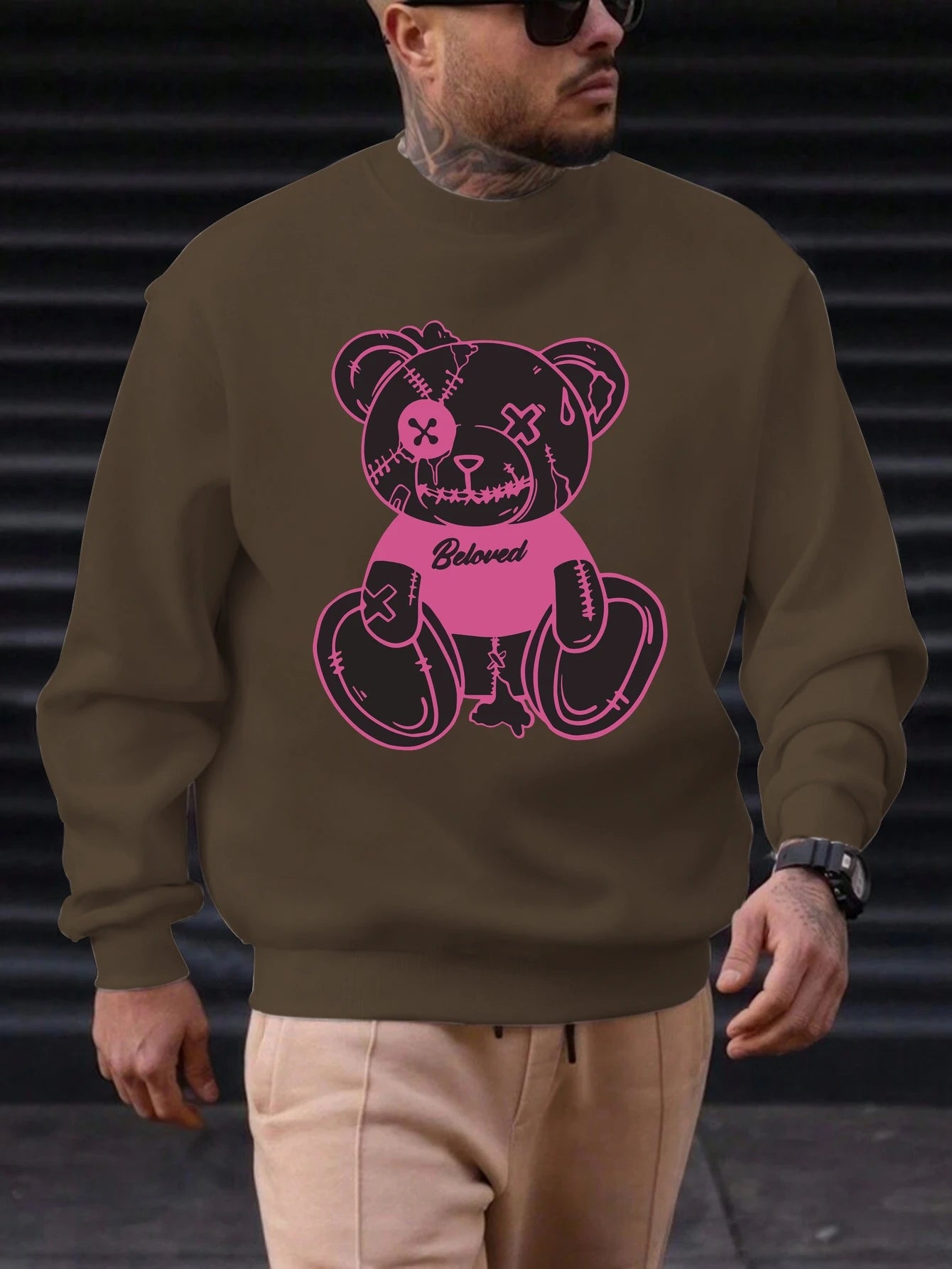 Sweat "Teddy Bear" - Distressed Streetwear