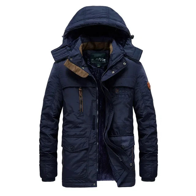 Parka Militaire Coupe-Vent Multi-Poches