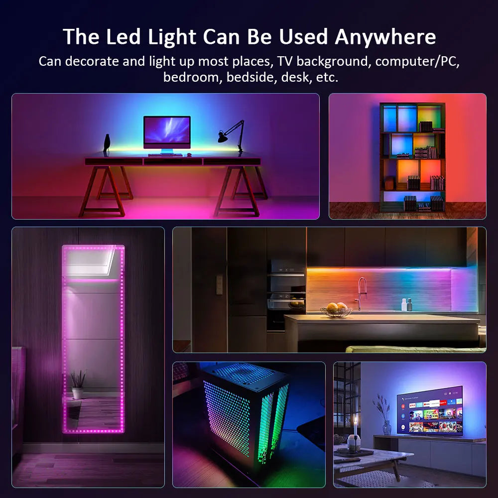 Ruban LED RGB 3535 5V Sync Musique