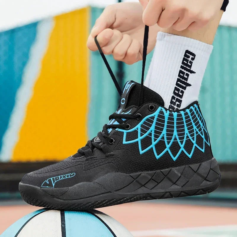 Sneaker Basketball Mandarin Duck Rouge