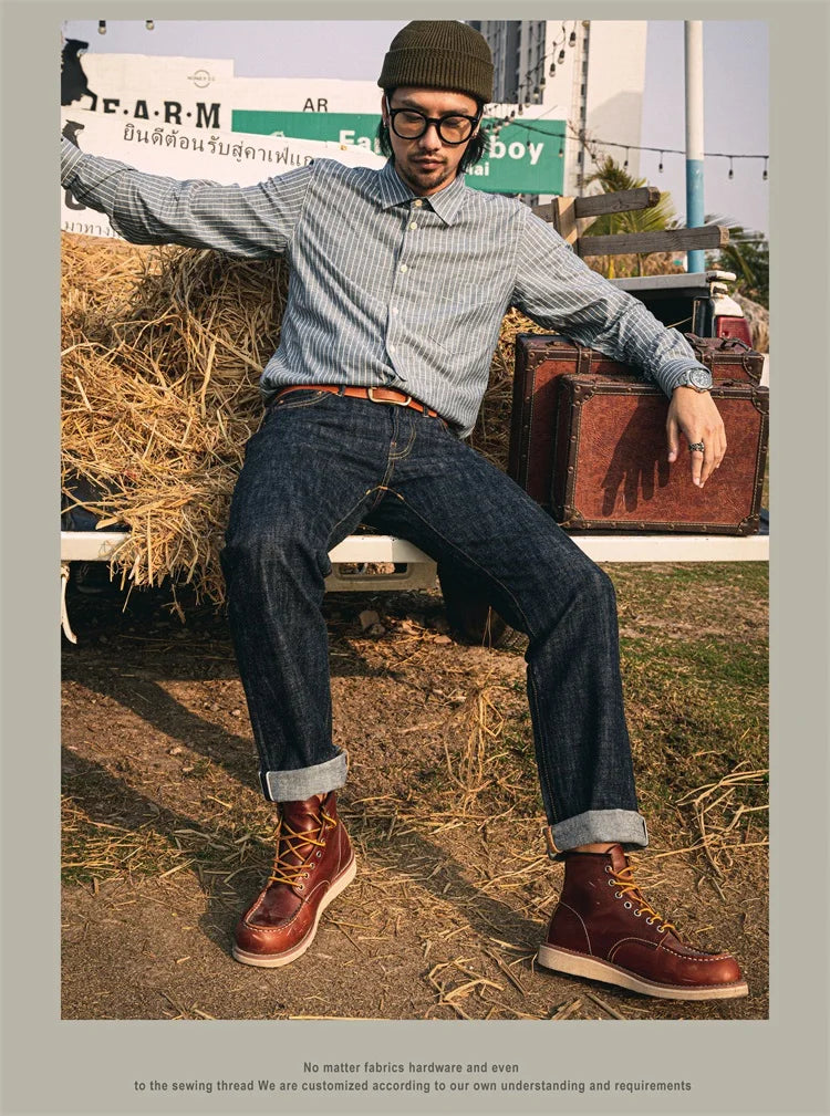Jean Red Tornado 710 Slim Selvedge