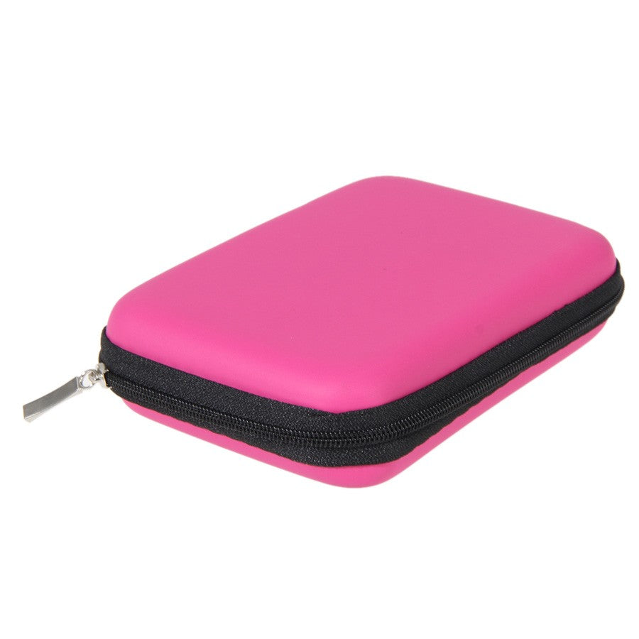 Portable 2.5" External Storage USB Hard Drive Disk HDD Carry Case Cover Multifunction Cable Earphone Pouch Bag For PC Laptop