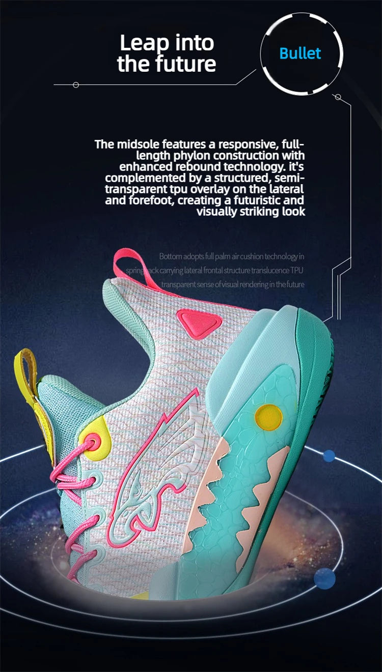Chaussure Sport Basketball Professionnel Garçon