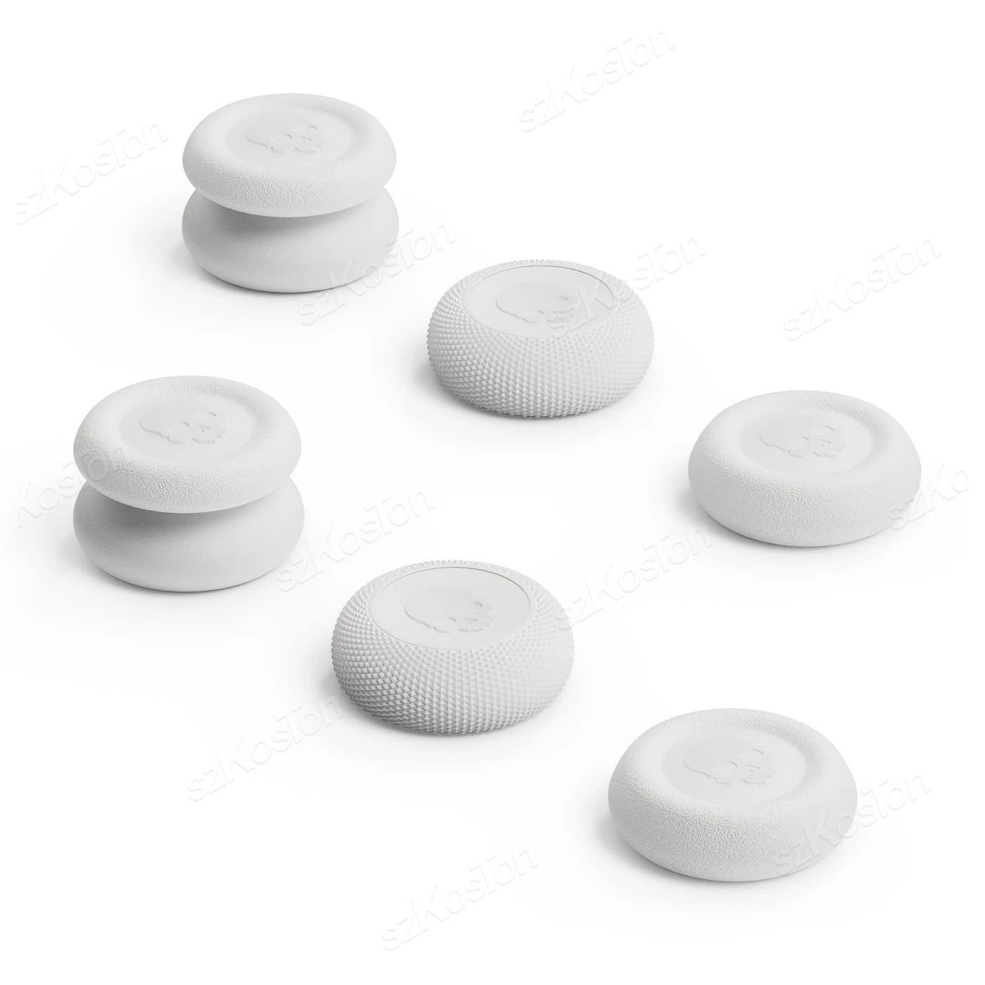 6PCS Thumb Grips Caps Set for Switch 2 Pro/PS5/PS4 Controller Button Stick Cover Gamepad Joystick Cap Gaming Accessories