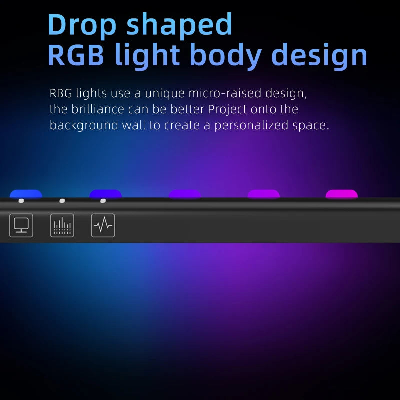 Barre Lumineuse Moniteur PC RGB Protection Yeux