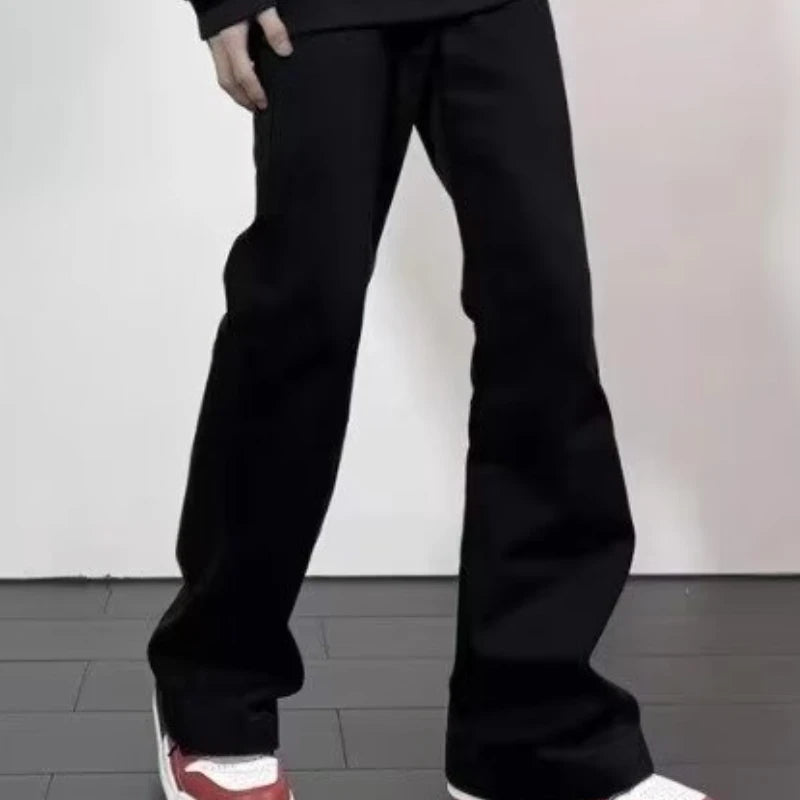 Jean Noir Homme Bootcut American Stretch