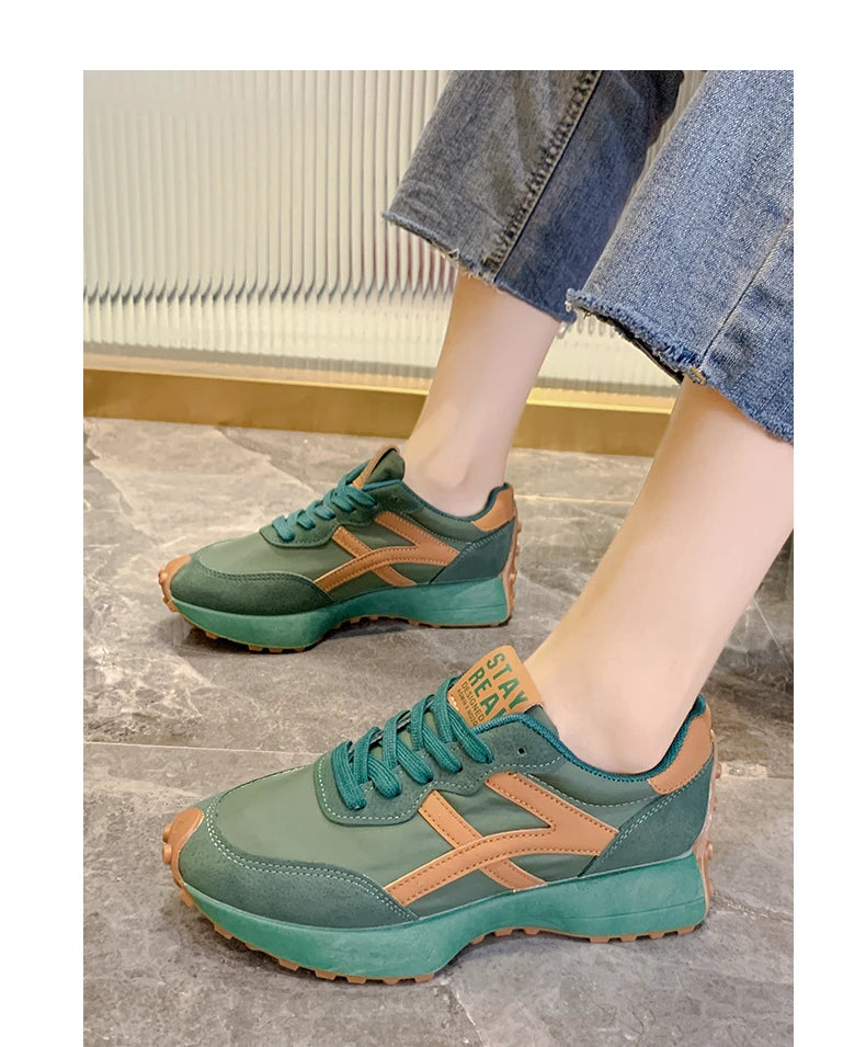 women sneakers 2024 spring casual shoes woman lace up sports shoes baskets femmes tendances zapatillas hombre designer shoes