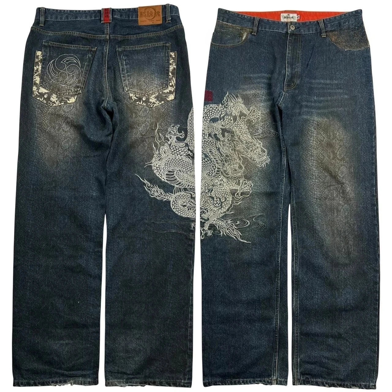 Jean Selvedge Indigo Naturel Retro Y2K