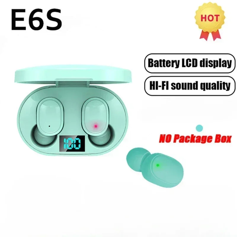 Écouteurs Bluetooth TWS E6S Anti-Bruit