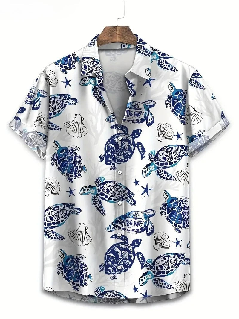 Chemise MC 3D Animaux Cartoon Quick-Dry