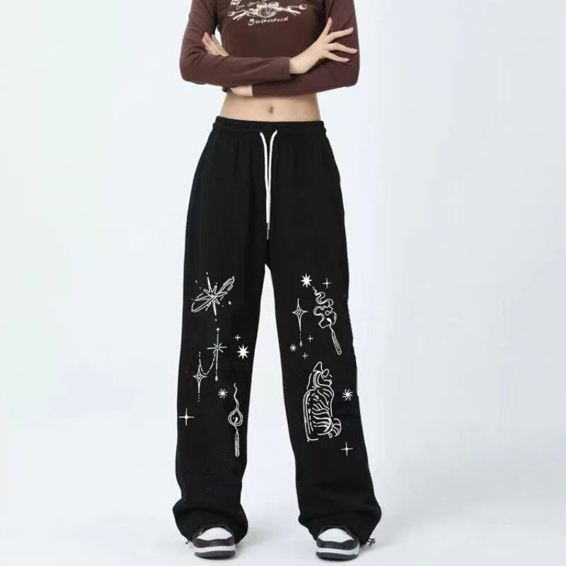 Pantalon Y2K Vintage Hip Hop Femme